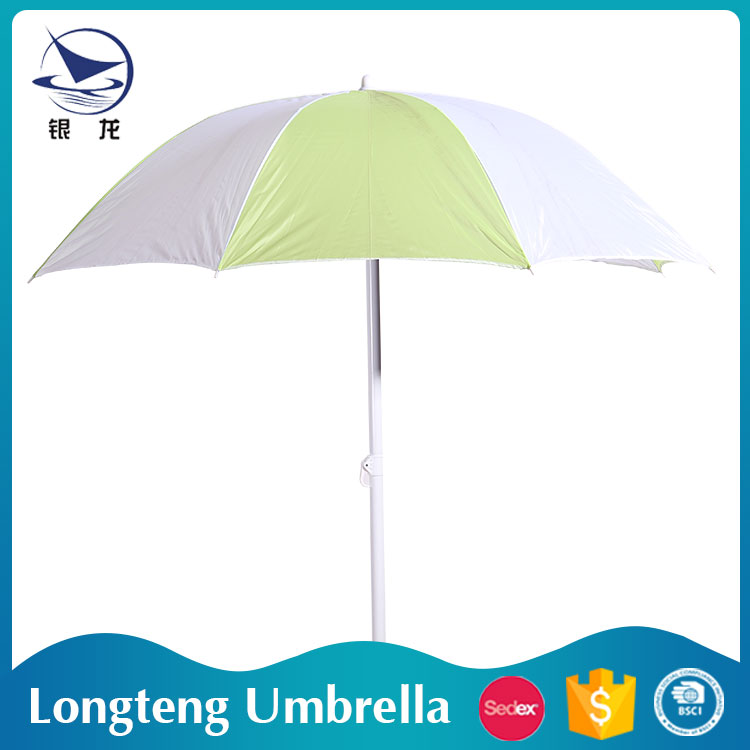 170T Polyester Dual Color Splicing Can Be Tilt Outdoor Sunshade Umbrella